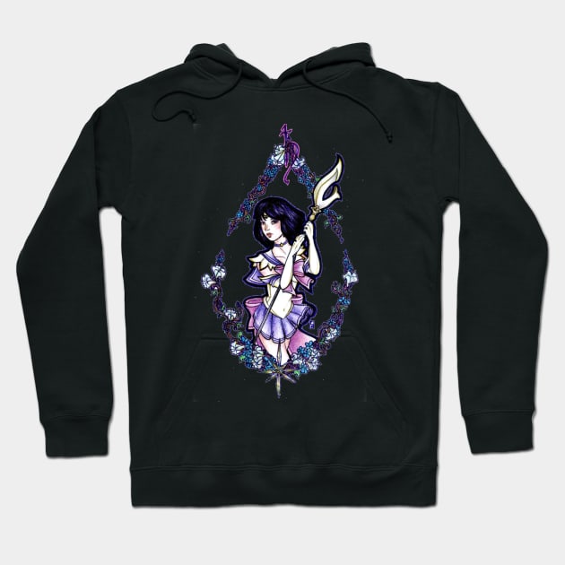 Sailor Saturn Hoodie by Nenril